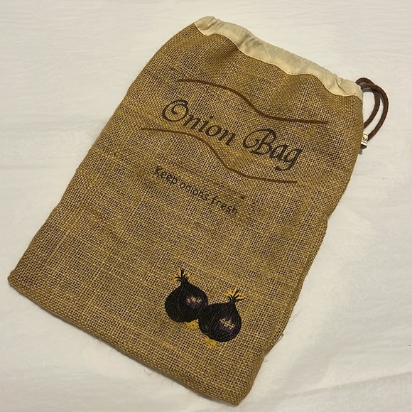 JUTE ONION STORAGE BAG - Picture 2 of 12